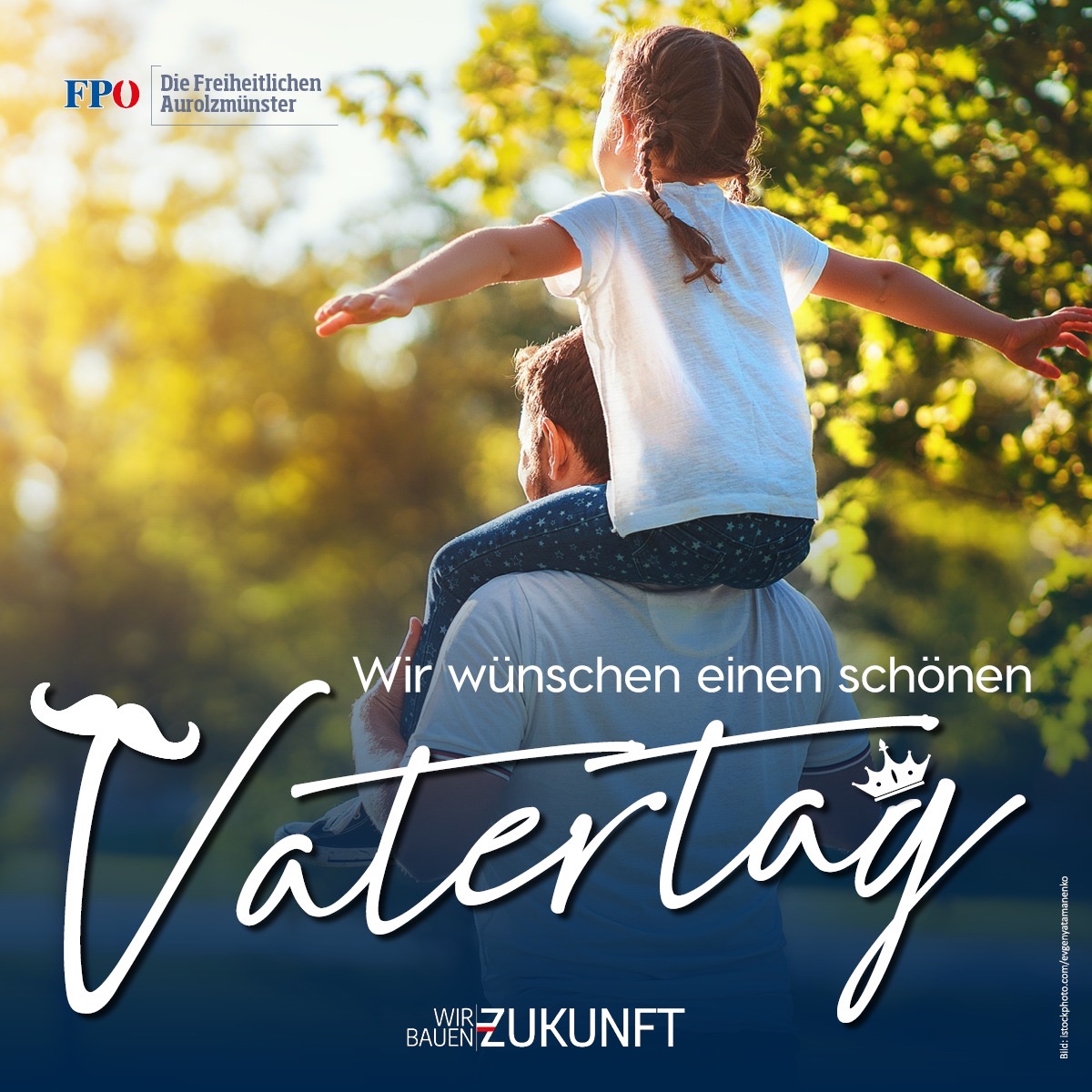 Wir wünschen einen schönen Vatertag