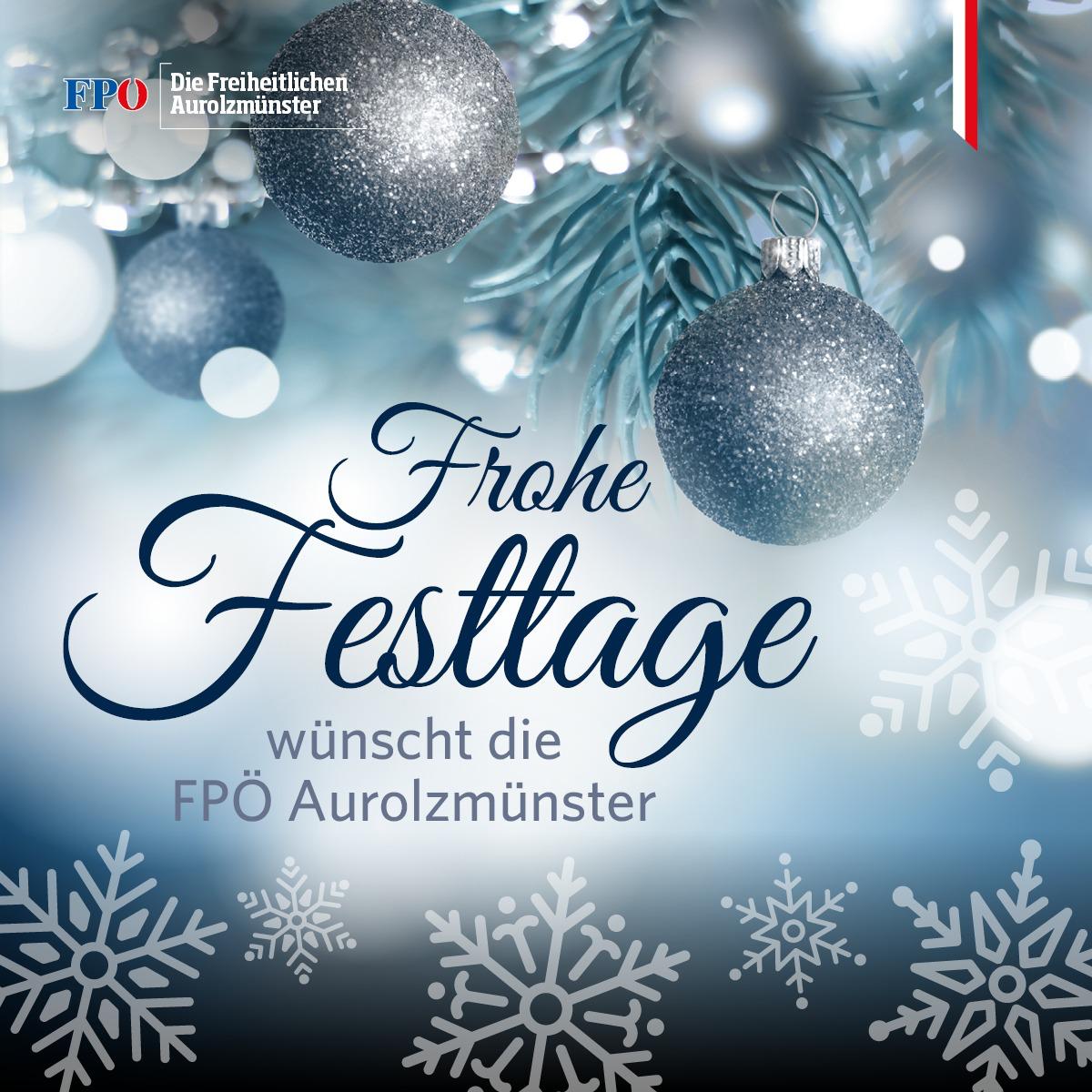 Frohe Weihnachten und erholsame Festtage!